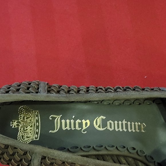 GENTLY USED, JUICY COUTURE WEDGES, SIZE 7.5!!! - Picture 4 of 6